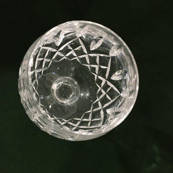 Waterford Crystal Lismore Balloon Hock Wine Glass 7 1/2 x 3 D" Signed Vintage - Picture 4 of 5